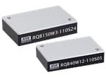 MEAN WELL Convertisseurs CC-CC RQB40W12 et RQB150W3