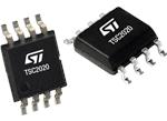 STMicroelectronics Amplificateurs de détection de courant bidirectionnels TSC202x