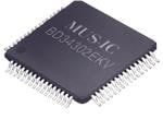 ROHM Semiconductor CNA audio stéréophonique 32 bits série MUS-IC™ BD34302EKV