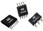 STMicroelectronics Amplis op TSL6201, TSL6202 et TSL6204