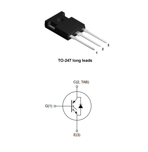 STMicroelectronics IGBT HB2 STGWA20H65DFB2