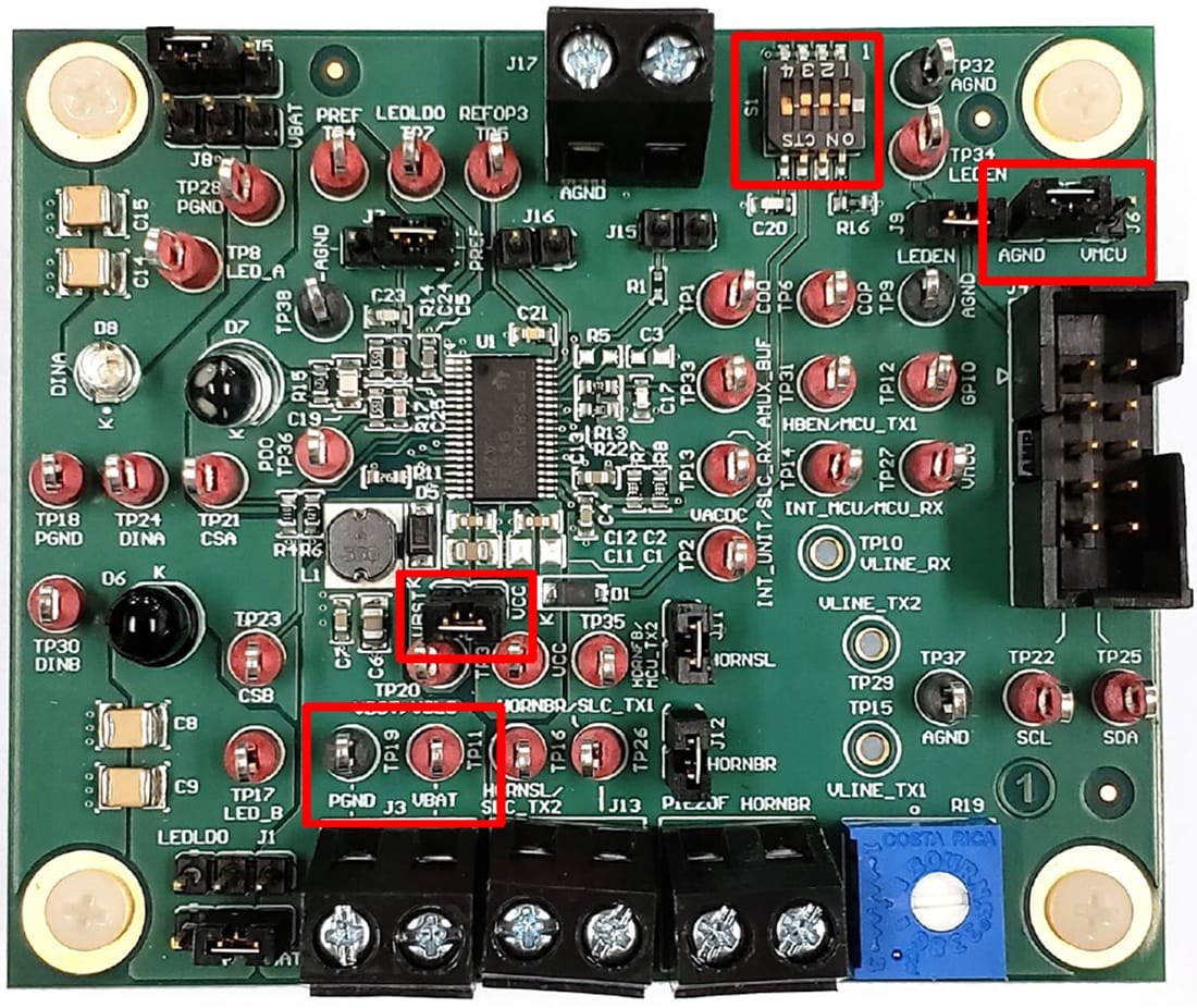 Graphique - Texas Instruments Module d'évaluation (EVM) d'alarme de fumée/CO TPS8802EVM