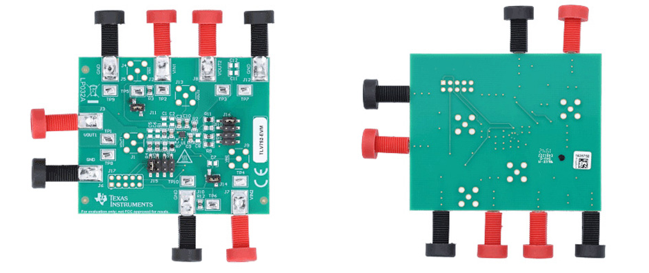 Plan mécanique - Texas Instruments Modules d'évaluation TLV75x-EVM