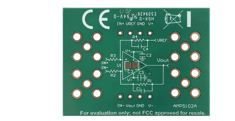 Texas Instruments Module d'évaluation TLV9051DPWEVM