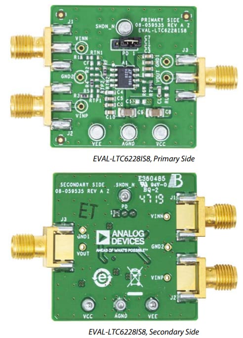 Analog Devices Inc. Carte d'évaluation EVAL-LTC6228IS8