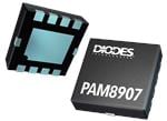 Diodes Incorporated Pilote de sondeur piézoélectrique de sortie 31 VPP PAM8907 