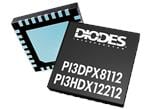 Diodes Incorporated ReDriver™ (réadaptateur) linéaire de multiplexeur actif 1-à-2 PI3DPX8112 - Diodes Inc. | Mouser