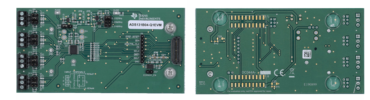 Texas Instruments Kit de module d'évaluation ADS131B04-Q1EVM