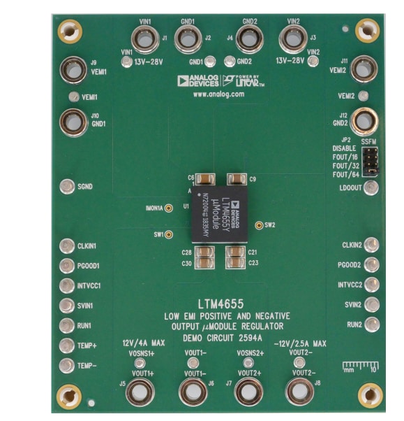 Analog Devices Inc. Circuit de démonstration DC2594A LTM4655