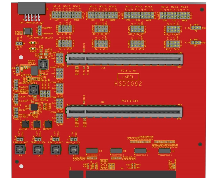 Texas Instruments Module d'évaluation DS160PR412-421EVM