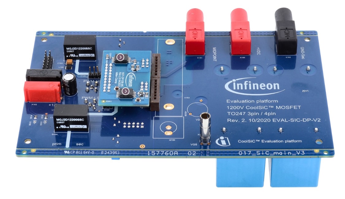Infineon Technologies Plateforme d'évaluation universelle EVAL_PS_DP_MAIN Infineon Technologies Plateforme d'évaluation universelle EVAL_PS_DP_MAIN