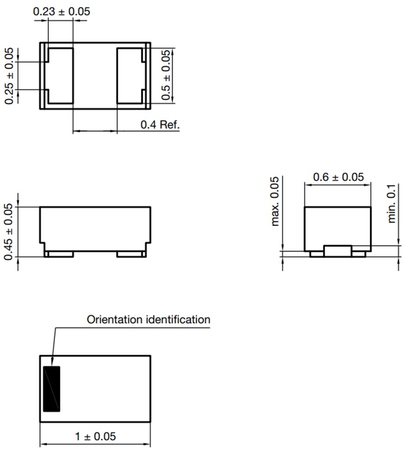 Vishay Diodes Zener à signal faible BZX884L