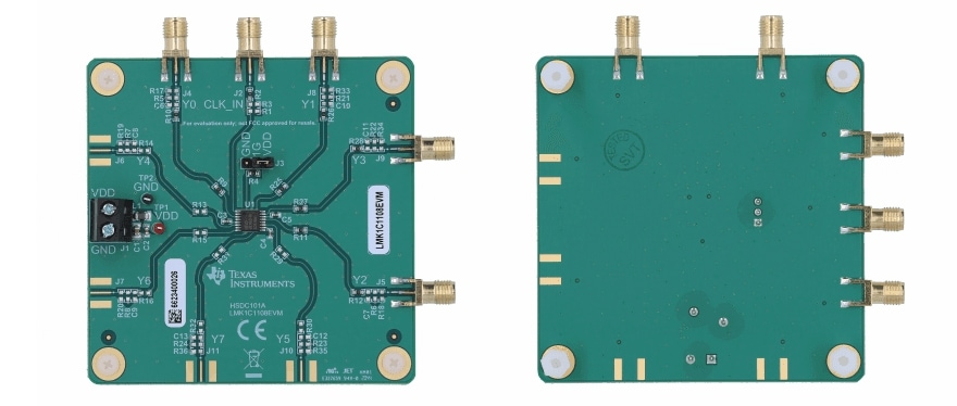 Texas Instruments Module d'évaluation LMK1C1108EVM