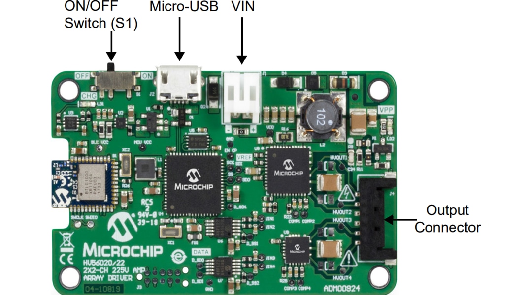 Microchip Technology Carte d'évaluation HV56020/22 (ADM00924)