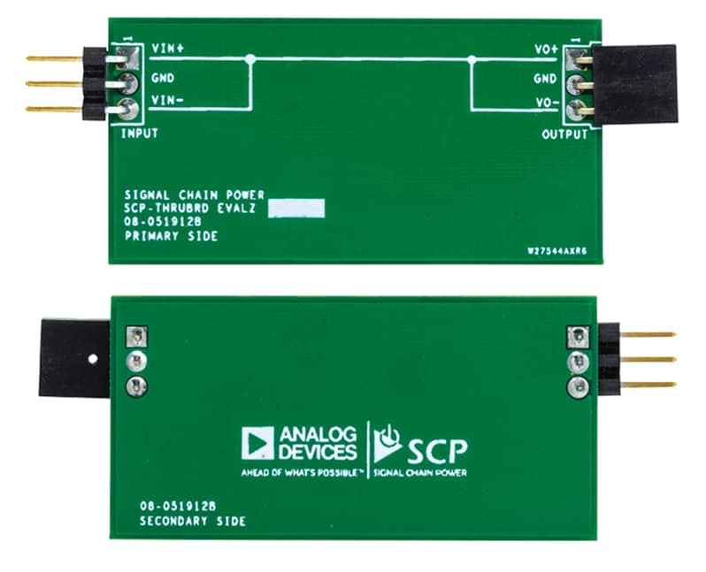 Analog Devices Inc. Carte de passage entrée/sortie SCP-THRUBRD-EVALZ