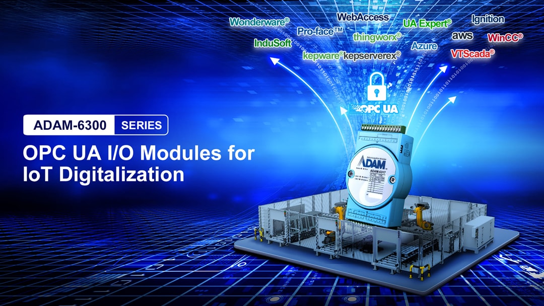 Advantech Modules d'E/S Ethernet OPC UA ADAM-6300