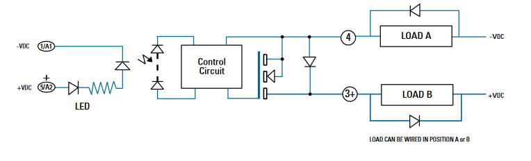 Schéma du circuit d'application - Crydom / Sensata Relais statiques ED Schéma du circuit d'application - Crydom / Sensata Relais statiques ED