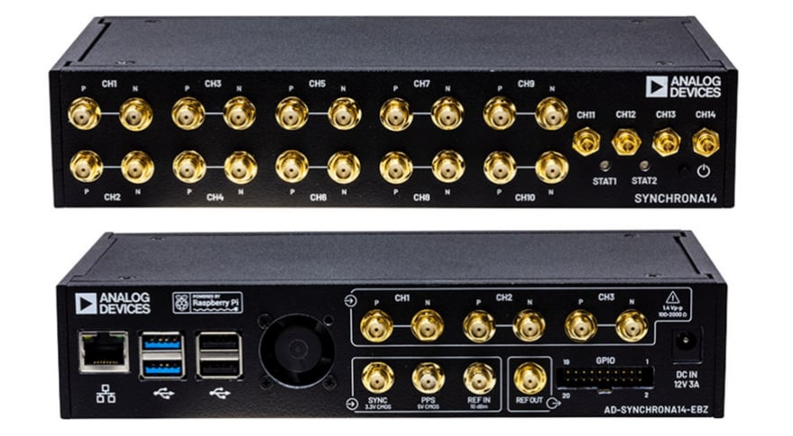 Analog Devices Inc. Dispositif d'horloge multicanal AD-SYNCHRONA14-EBZ