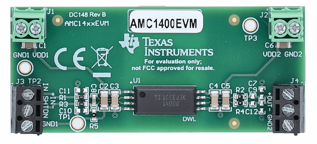 Circuit de localisation - Texas Instruments Module d'évaluation AMC1400EVM