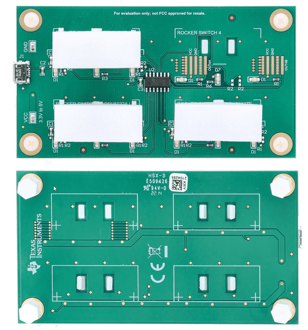Texas Instruments Module d'évaluation HALL-HMI-ROCKER-EVM