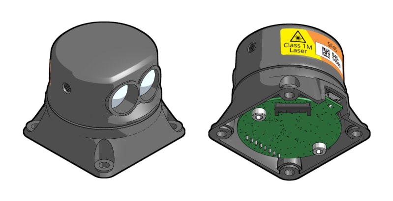 LightWare LiDAR Capteur MicroLiDAR à balayage SF45/B