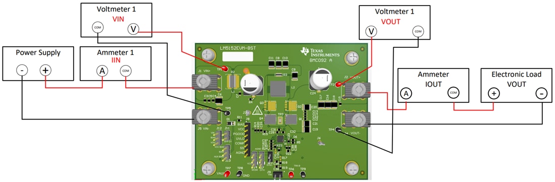 Plan mécanique - Texas Instruments Module d'évaluation de contrôleur LM5152EVM-BST