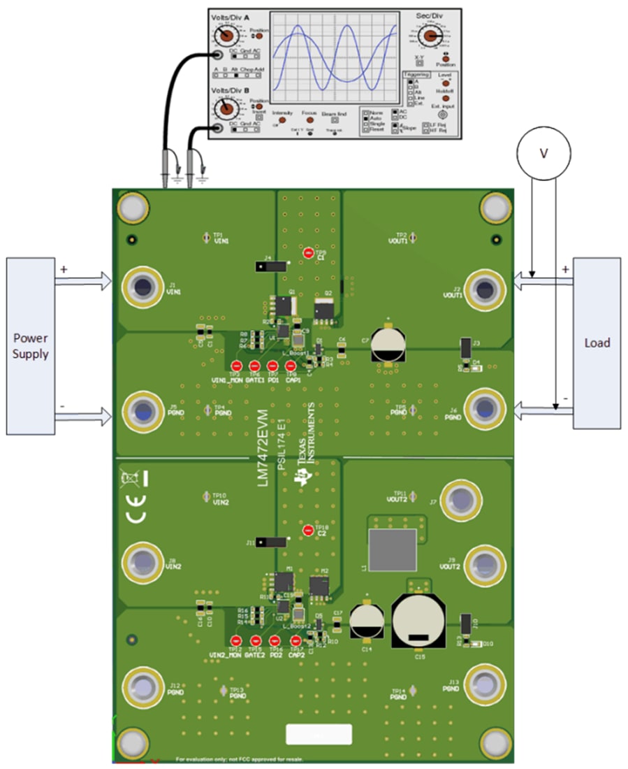 Plan mécanique - Texas Instruments Module d'évaluation (EVM) de contrôleur LM7472EVM