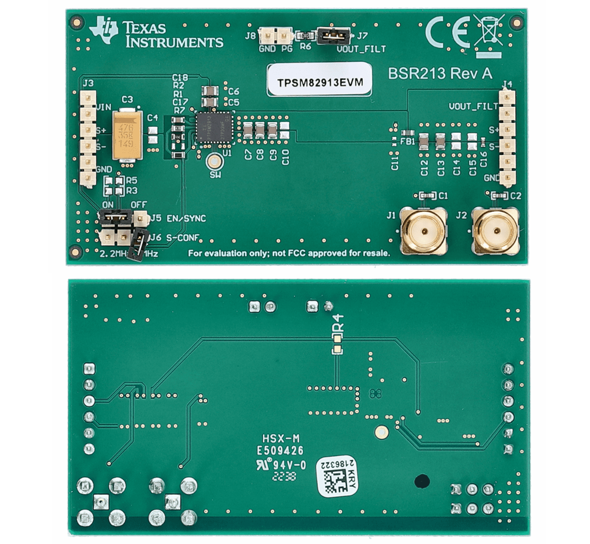 Circuit de localisation - Texas Instruments Modules d'évaluation TPSM8291xEVM