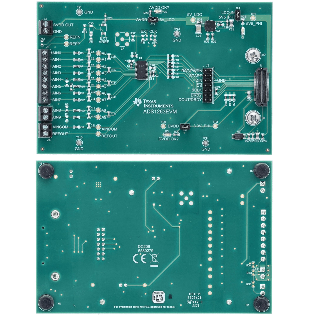 Texas Instruments Kit de démonstration des performances (PDK) ADS1263EVM-PDK