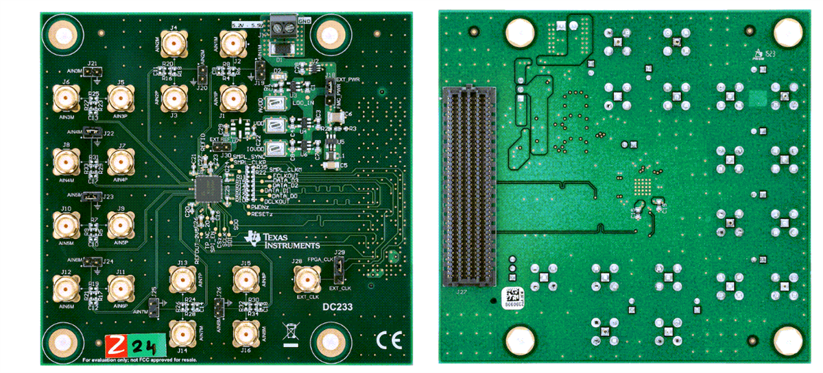 Texas Instruments Modules d'évaluation ADD9813EVM et ADS9817EVM