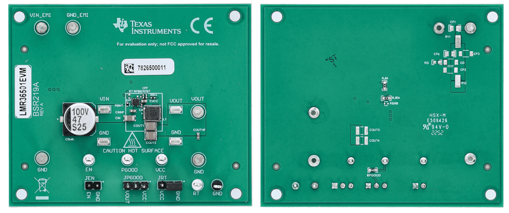 Texas Instruments Module d'évaluation LMR36501EVM