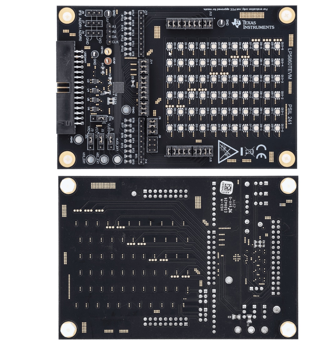Texas Instruments Module d'évaluation LP5860TEVM