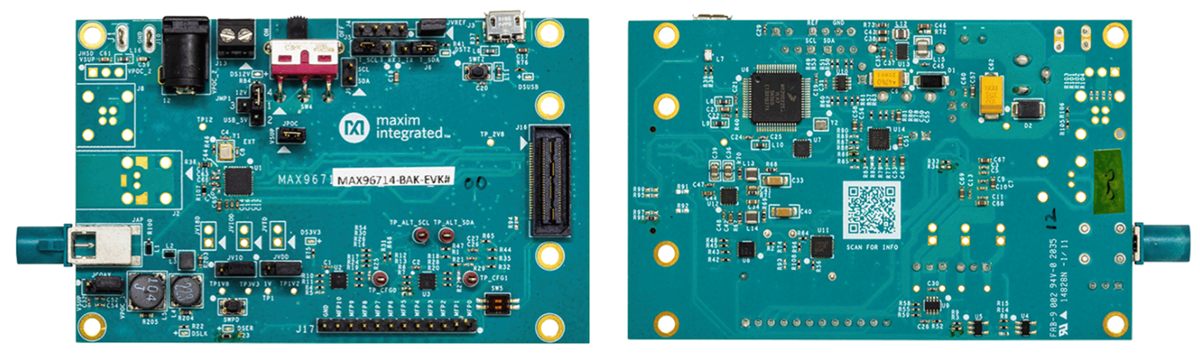 Analog Devices / Maxim Integrated Kits d'évaluation MAX96714/F/REVKIT