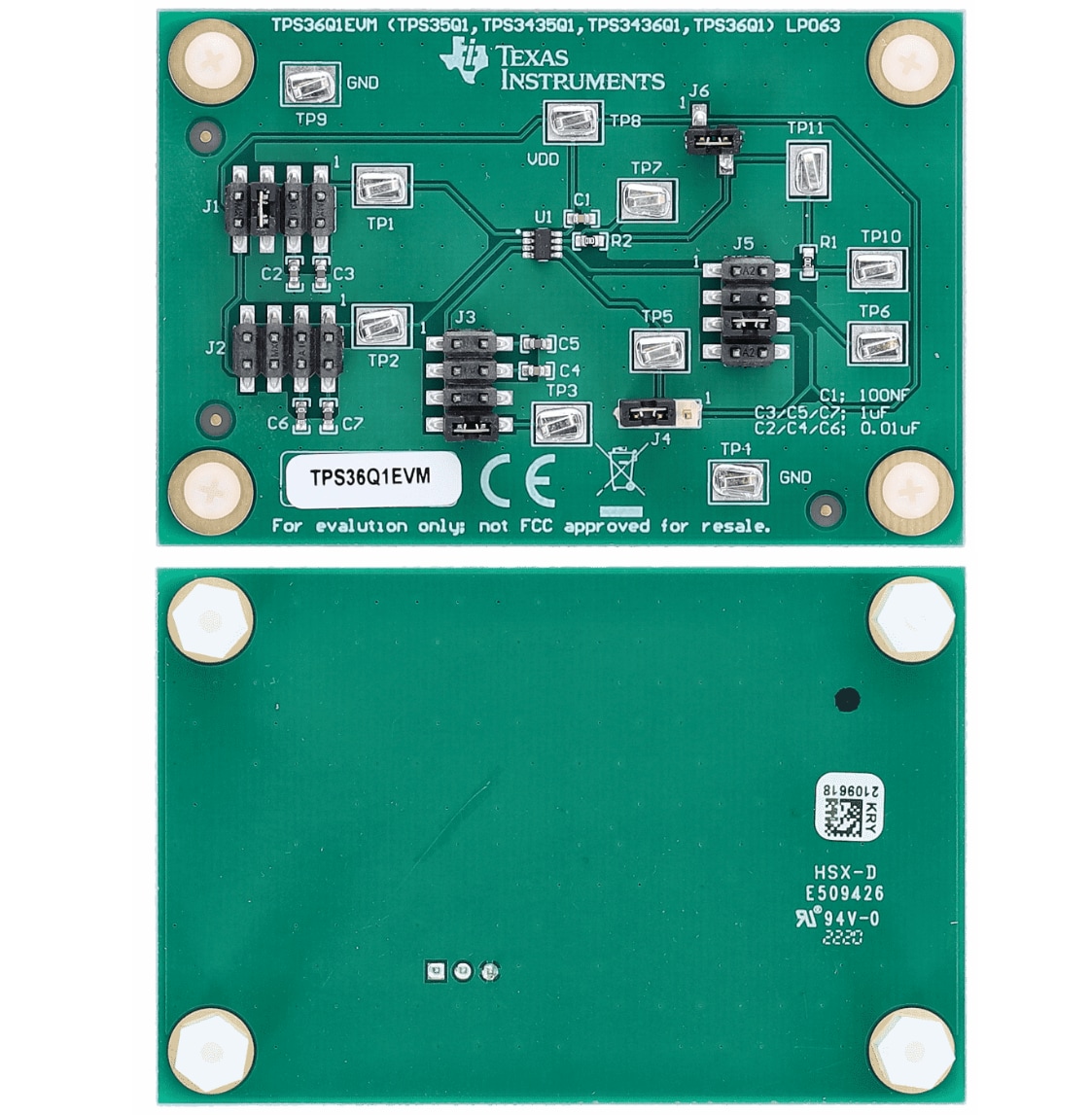 Texas Instruments Module d'évaluation TPS36Q1EVM