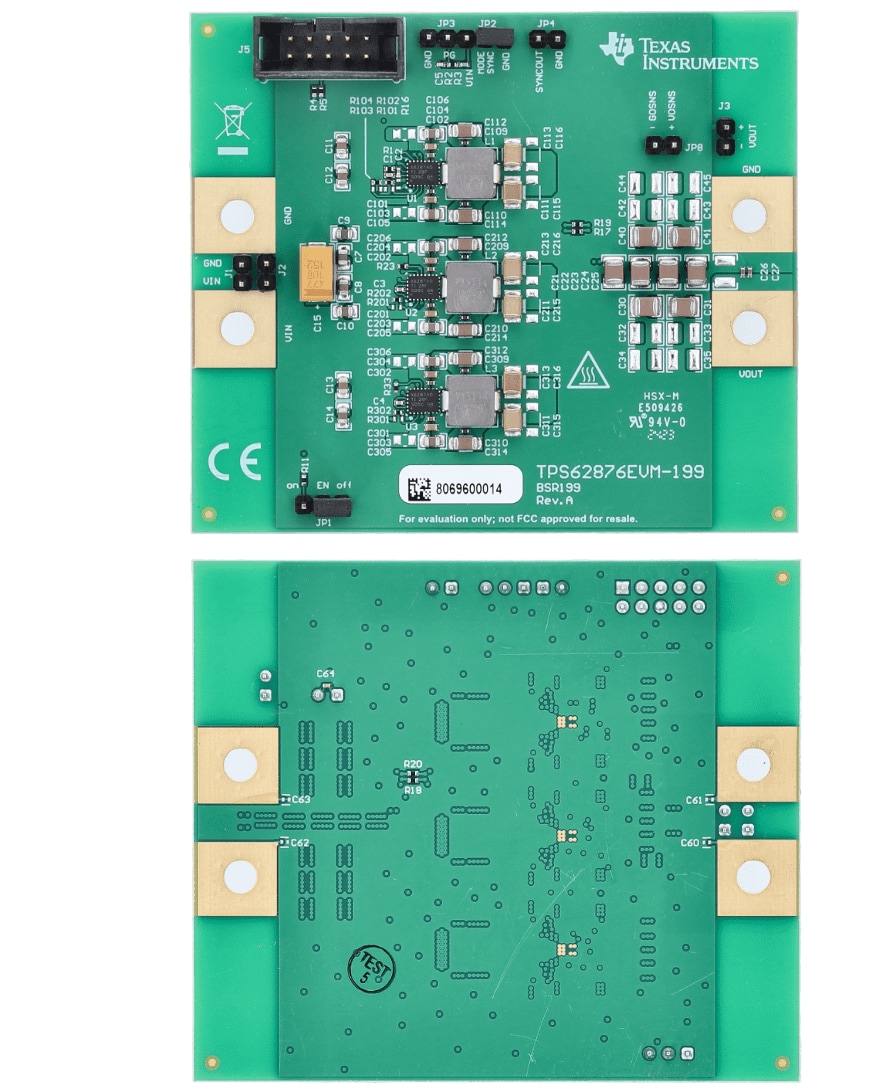 Texas Instruments Module d'évaluation TPS62876EVM-199