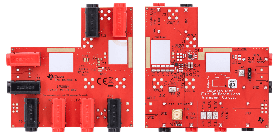 Texas Instruments Module d'évaluation TPS7A15EVM-096