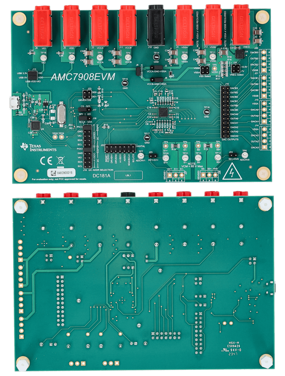 Texas Instruments Module d'évaluation AMC7908EVM