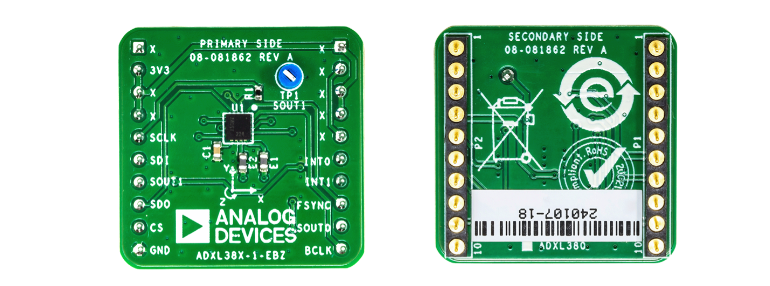 Analog Devices Inc. Cartes d'évaluation EVAL-ADXL380