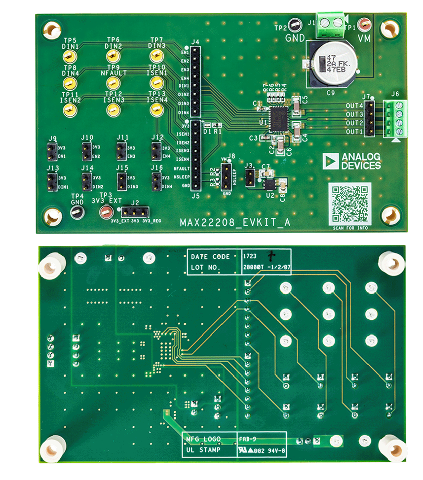 Analog Devices / Maxim Integrated Kit d'évaluation MAX22208EVKIT