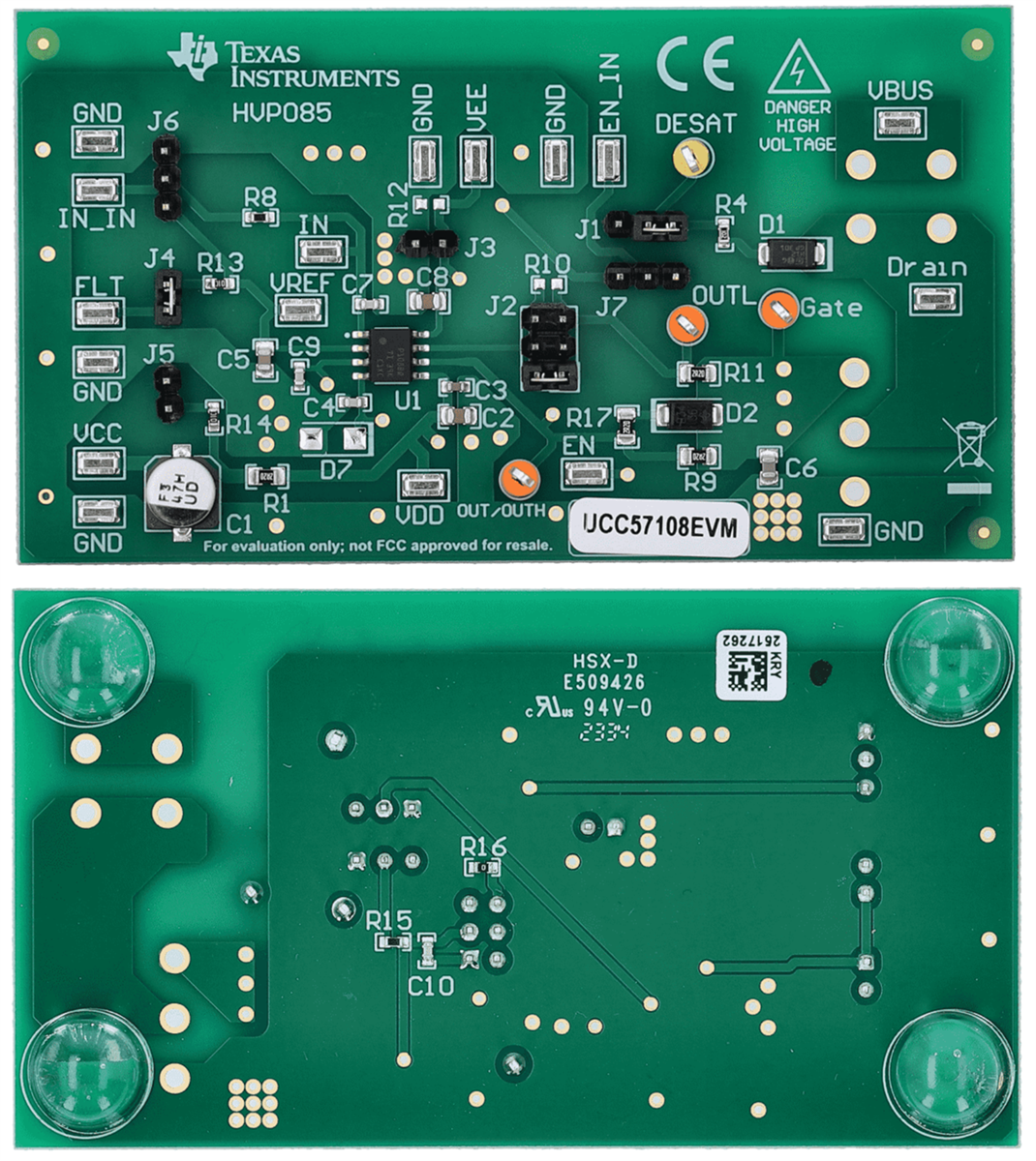 Texas Instruments Module d'évaluation UCC57108EVM