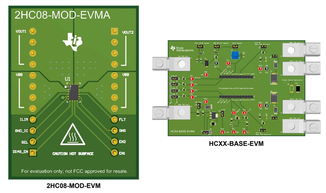 Texas Instruments Module d'évaluation HCXX-BASE-EVM