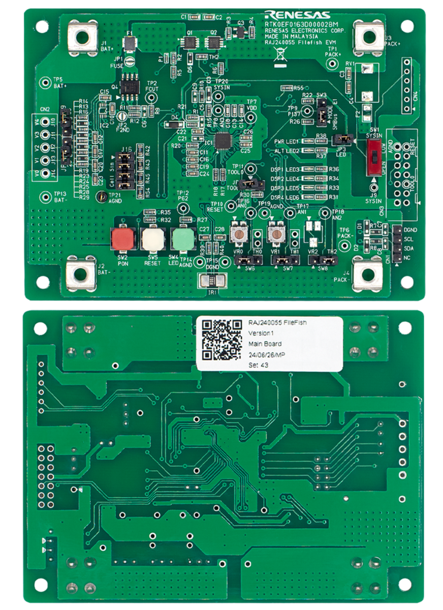 Renesas Electronics Kit d'évaluation RAJ240055 R-BMS F
