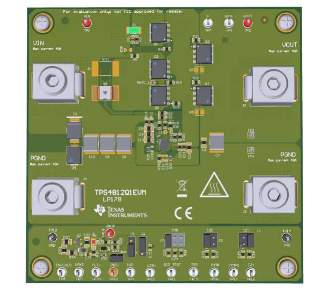 Circuit de localisation - Texas Instruments Module d'évaluation TPS4812Q1EVM