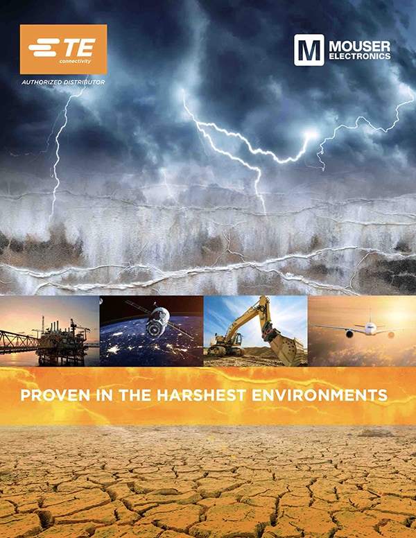 eBook cover with lightning over a desert