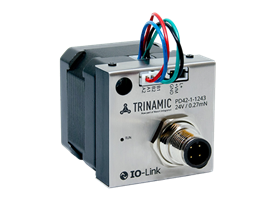 Trinamic PD42-1-1243-IOLINK PANdrive IO-Link Actuator Now at Mouser